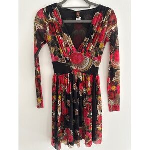 JEAN PAUL GAULTIER SOLEIL FUZZI Vintage Dress Floral | S